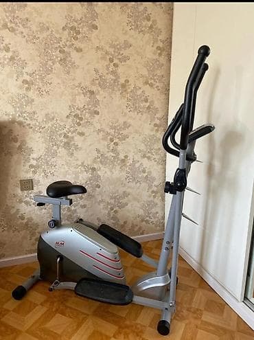 Elliptik velotrenajor (stepper + velosiped kombinasiyası) -