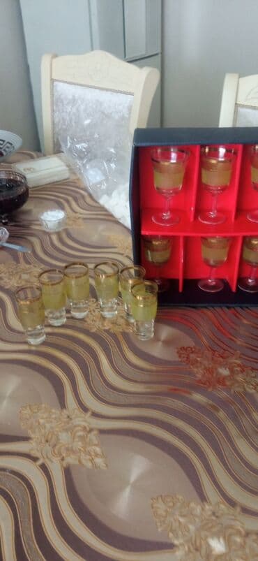 gence qapisi: Stəkanlar, rəng - Ağ — 2