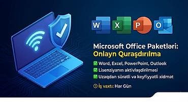 Biznes üçün program təminatı: ✅ Microsoft Office paketlərinin onlayn quraşdırılması: Word, Excel — 1