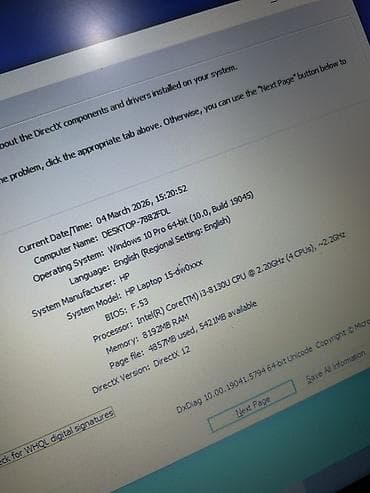 Kompüter və noutbuk aksesuarları: İşlənmiş HP 15.6 ", Intel Core i3, 128 GB, Ödənişli çatdırılma — 2