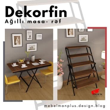 metbex stolari: Türkiyə istehsalı qatalanan ağıllı masa | 25% ENDİRİM Funksional və — 7