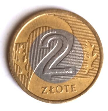 riyaziyyat test toplusu 2 ci hissə: Nadir tapılan kolleksiya üçün1994 cü ilə aid Polşa 2 zlotası. İdeal — 1