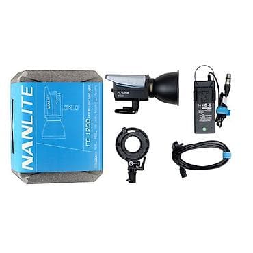 video light: Nanlite FC-120B Bi-Color LED Spot Light – studiya və yerində — 1