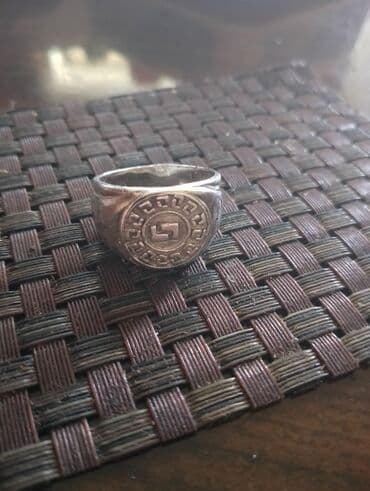 gümüş kişi üzükleri: Üzük, Qaşsız — 2