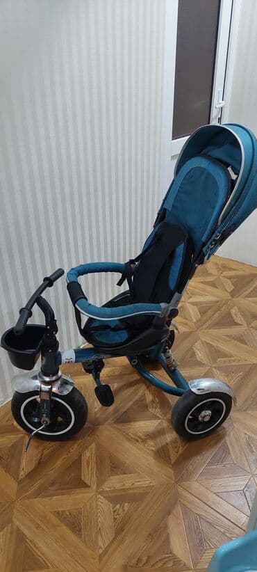 детские мотоциклы на аккумуляторе: Б/у Трехколесные Детский велосипед 12", скоростей: 7, Самовывоз — 1