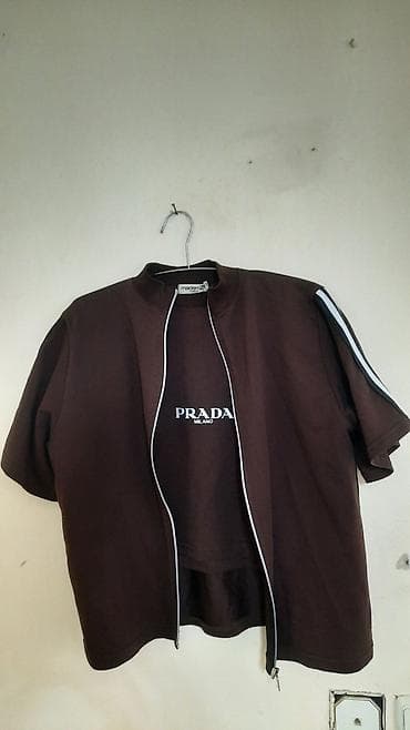 desd paltarlar: 2 hissəli qısaqol dəst – qəhvəyi rəng - Brend: madamZa couture — 2