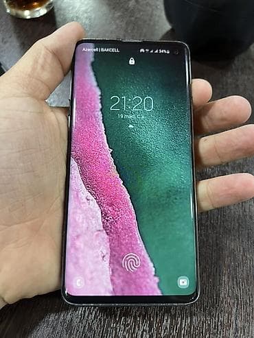 telofon redmi: Samsung Galaxy S10, 128 GB, rəng - Qara — 2