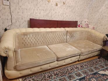 Di̇van-kravat, İşlənmiş, Açılan, Bazasız, Süni dəri, Çatdırılma yoxdur