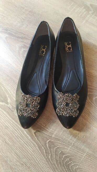 домашние женские тапочки балетки: Балетки, Размер: 39, цвет - Черный, Новый — 4