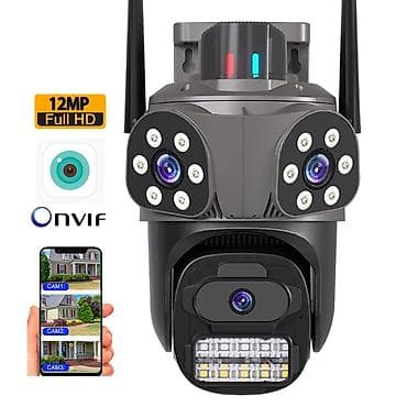 mini ats: 12MP Xarici Ağıllı Təhlükəsizlik Kamerası – IP66 suya davamlı - 12MP — 2