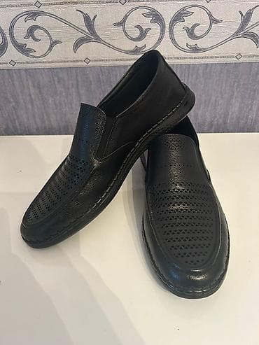 Kişi mokasinləri – Markhall - Rəng: qara - Model: slip-on (bağsız)
