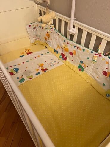 ucuz besik: Oğlan və qız üçün, İşlənmiş, Dördbucaq, Beşik, Dəst ilə, Matras ilə — 2