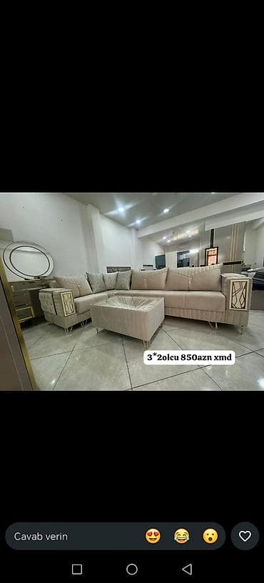 bal: Məhsul: Künc divan dəsti – “Piramida Künc” - Müasir dizaynlı — 4