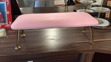 saxta baba sekilleri: Masa üstü kiçik stend – dekor və təqdimat üçün. - Rəng: açıq çəhrayı — 2