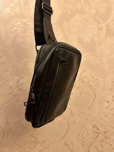 dəri kişi cantaları: Çiyin çantası, Yeni — 3