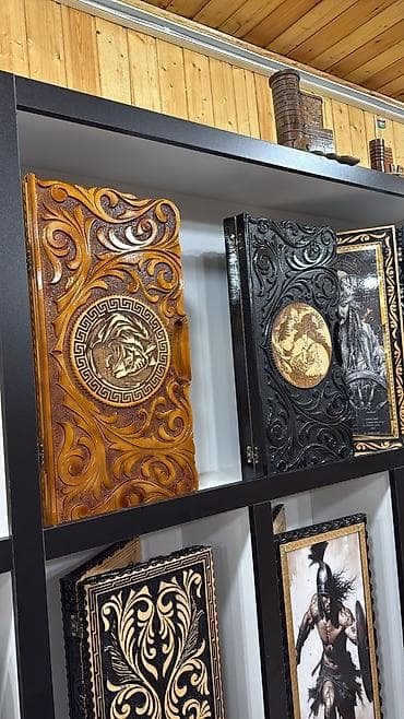 Спортивные игры: Əl işı ilə hazırlanmış taxta nərd taxtaları - Material: keyfiyyətli — 3