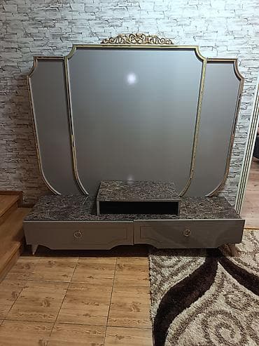 Klassik üslubda TV stendi və dekorativ panel dəsti - Material: Mərmər lalafo.az -da Klassik üslubda TV stendi və dekorativ panel dəsti - Material: Mərmər