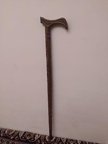 Tibbi avadanlıq: Əl oyma ağac əsalı – dekorativ və gündəlik istifadə üçün.təmiz el işi — 5