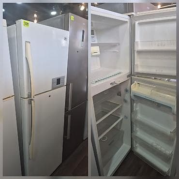 manqal satişi: 2 qapılı LG Soyuducu Satılır, rəng - Ağ — 1