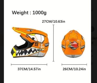 Lincoln: Motokros və yolsuzluq motosikletləri üçün nəzərdə tutulmuş bu dəbilqə — 9