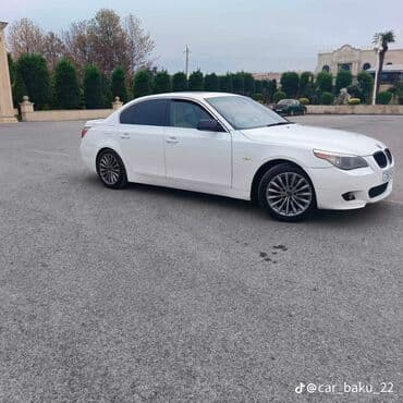 продажа авто азербайджан: BMW 5 Series (E60) sedan – 2005 il, benzin. Əsas xüsusiyyətlər: - — 6