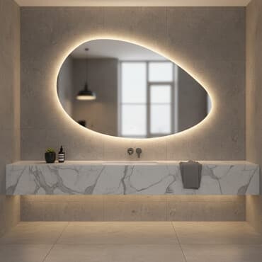 divar ucun guzgu: Güzgü Divar üçün, Arxa işıqlı — 1