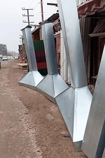 azbest list: Sənaye tipli havalandırma başlıqları (qablaşdırılmış halda bir neçə — 3