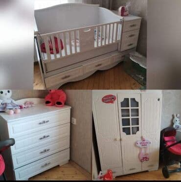 Мебель на заказ: Для девочки и мальчика, Колыбель — 1