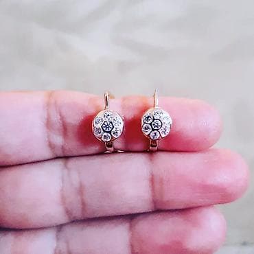 Sırğa, Çəhrayı qızıl, 585 Əyar