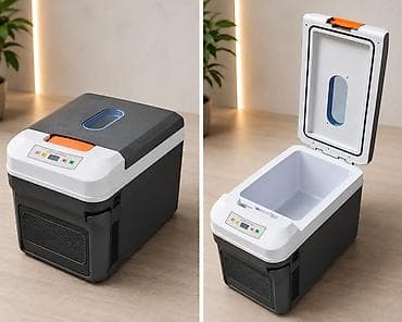 soyducu ev: Avtomobil üçün portativ soyuducu/isitməli termoçanta - Elektron — 1