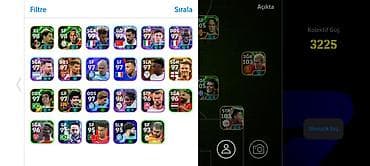 EFootball hesabı – yüksək reytinqli komanda və zəngin kart — 2