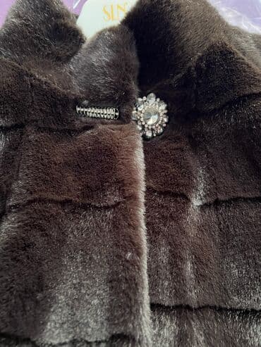 шуба мутоновая натуральная: Шуба, X-Lady, XL, цвет - Коричневый — 2