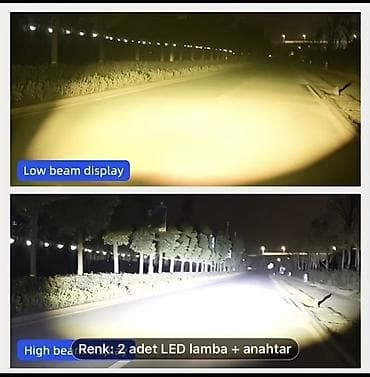 motosikle: Komplekt, Yaxın və uzaq vuran işıqlar Yeni — 3