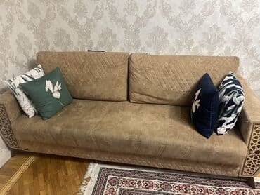 Divan, Açılmayan, Bazasız, Vеlur parça, Çatdırılma yoxdur