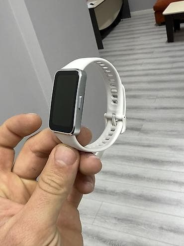 mema saat: Smart qolbaq, Huawei, rəng - Ağ — 4