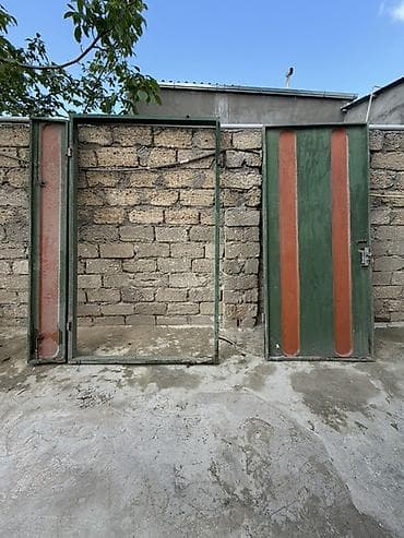seif qapilar: Dəmir darvaza dəsti - Material: tam metal konstruksiya, möhkəm profil — 1
