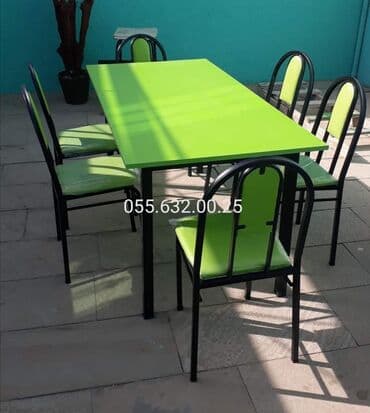 пластиковые столы и стулья бишкек: Mətbəx üçün stol stul desti, kuxna üçün masa və oturacaqlar dəstləri — 2