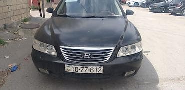 Hyundai Grandeur (Azera) sedan - Kuzov: qara rəng, 4 qapı, geniş — 1