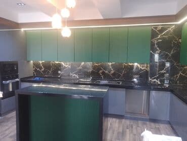 Sifarişlə termolar: Sifarişlə mətbəx dəsti, Özü çəkən petlələr, MDF, Kredit yoxdur, Pulsuz çatdırılma — 2