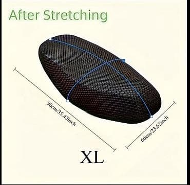 ucuz parca: Moped/Skuterlər üçün nəfəsalan oturacaq üzlüyü – 3D mesh - Material — 3