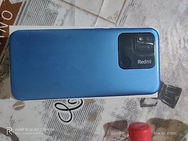 kicik kamera: Xiaomi Redmi 10A – mavi rəng Paket məzmunu: - Telefon - Orijinal qutu — 2