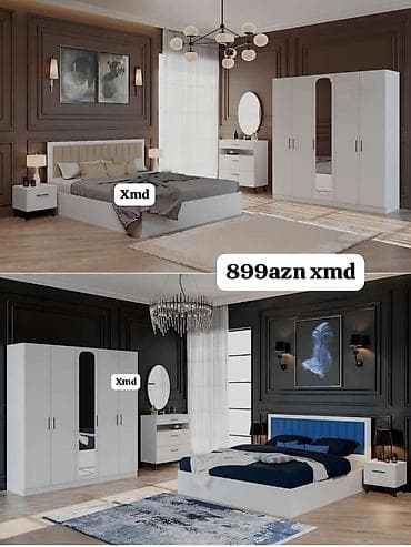 Yataq otağı dəsti – “Xmd” modeli Komplektə daxildir: - 4 qapılı lalafo.az -da Yataq otağı dəsti – “Xmd” modeli Komplektə daxildir: - 4 qapılı