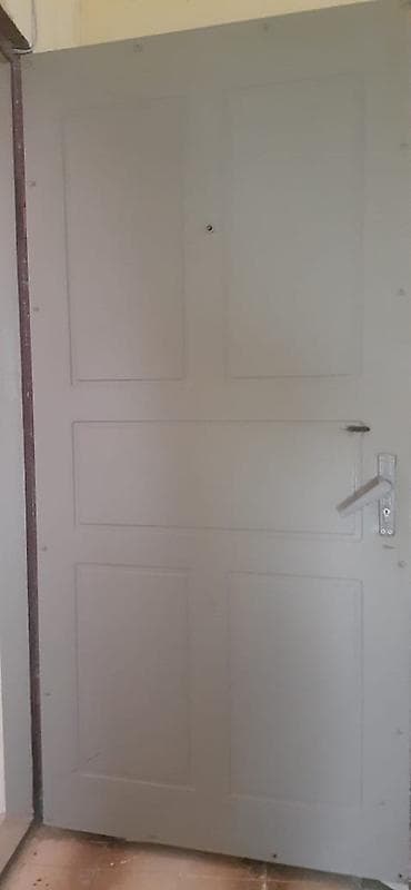 qapi: Dəmir giriş qapısı ünvan baki 6ci mikrayon - Material: metal (dəmir) — 2