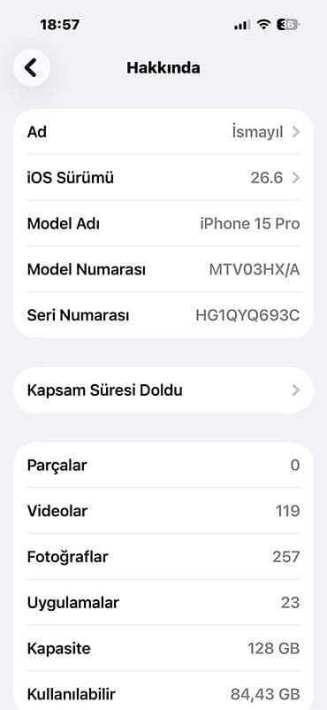 redmi note 16 pro plus: IPhone 15 Pro, 128 GB, Blue Titanium, Simsiz şarj — 4