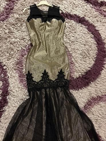 bu ilin debi: Şık axşam geyimi – balıq kəsimli - Rəng: qızılı-metallic parıltı və — 3