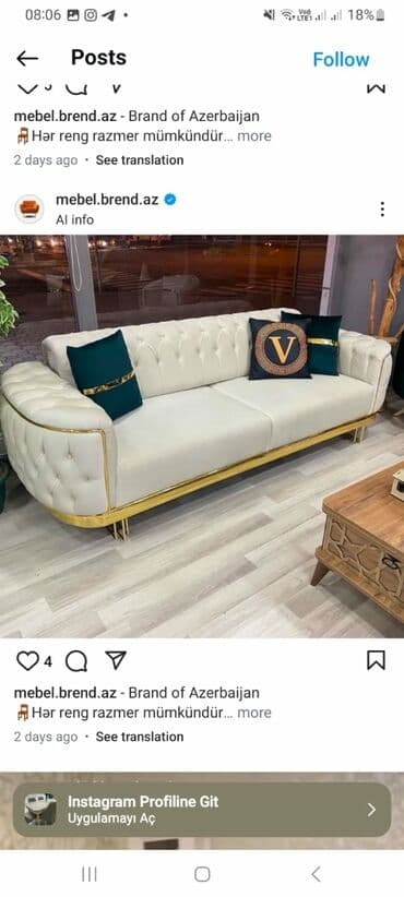 divan saloglu: Künc divan, Yeni, Açılan, Bazalı, Parça, Şəhərdaxili pulsuz çatdırılma — 5