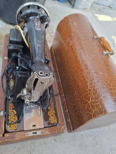 electro gitara: Məhsul: Köhnə tip elektrik ayaq pedallı tikiş maşını (taxta daşıma — 6