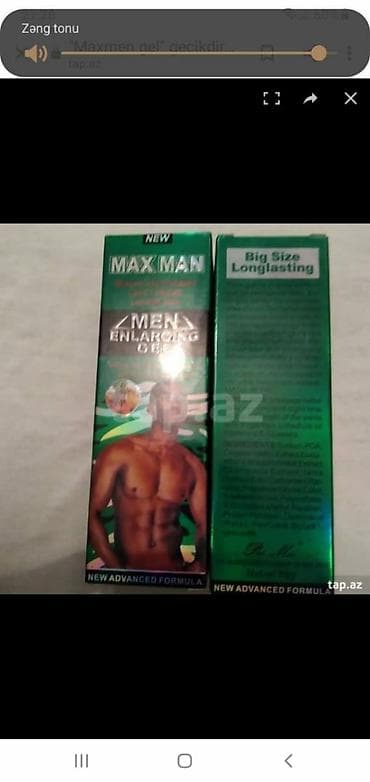 Max man kremi - effektiv böyüdücü təsirə malik kremdir. Effektiv lalafo.az -da Max man kremi - effektiv böyüdücü təsirə malik kremdir. Effektiv