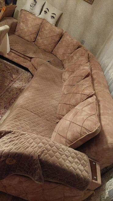 dizayn mebel: Künc divan, Süni dəri — 2