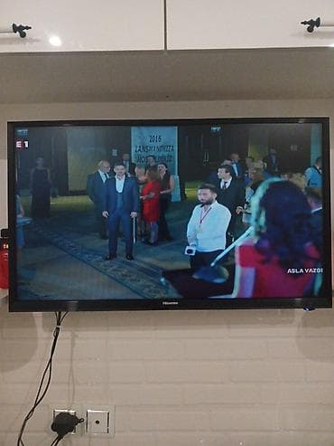 dvd usb: İşlənmiş Televizor Hisense LED ekran 32" Ünvandan götürmə — 1